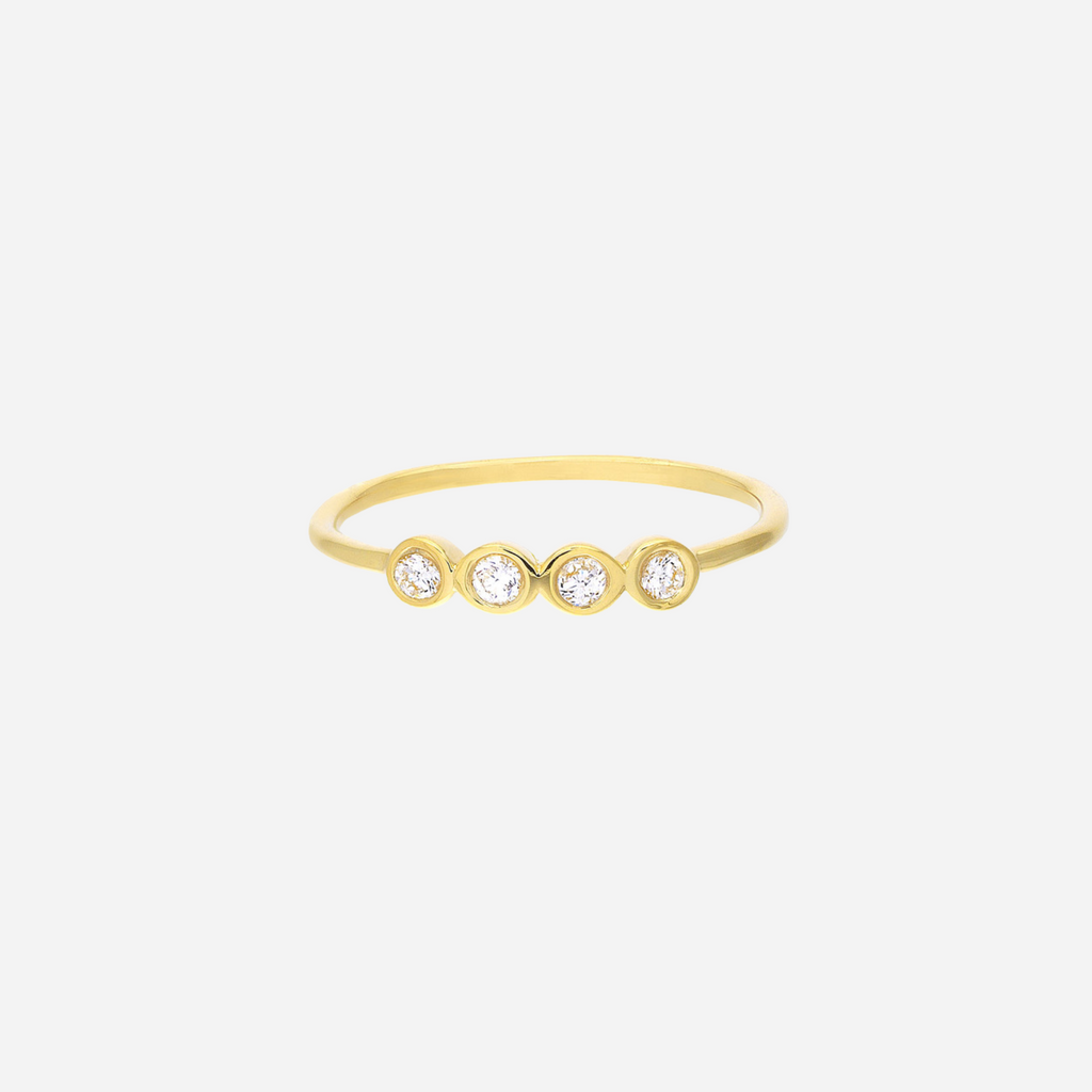 Diamond Bezel Ring - FJC