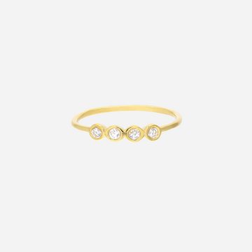 Diamond Bezel Ring - FJC