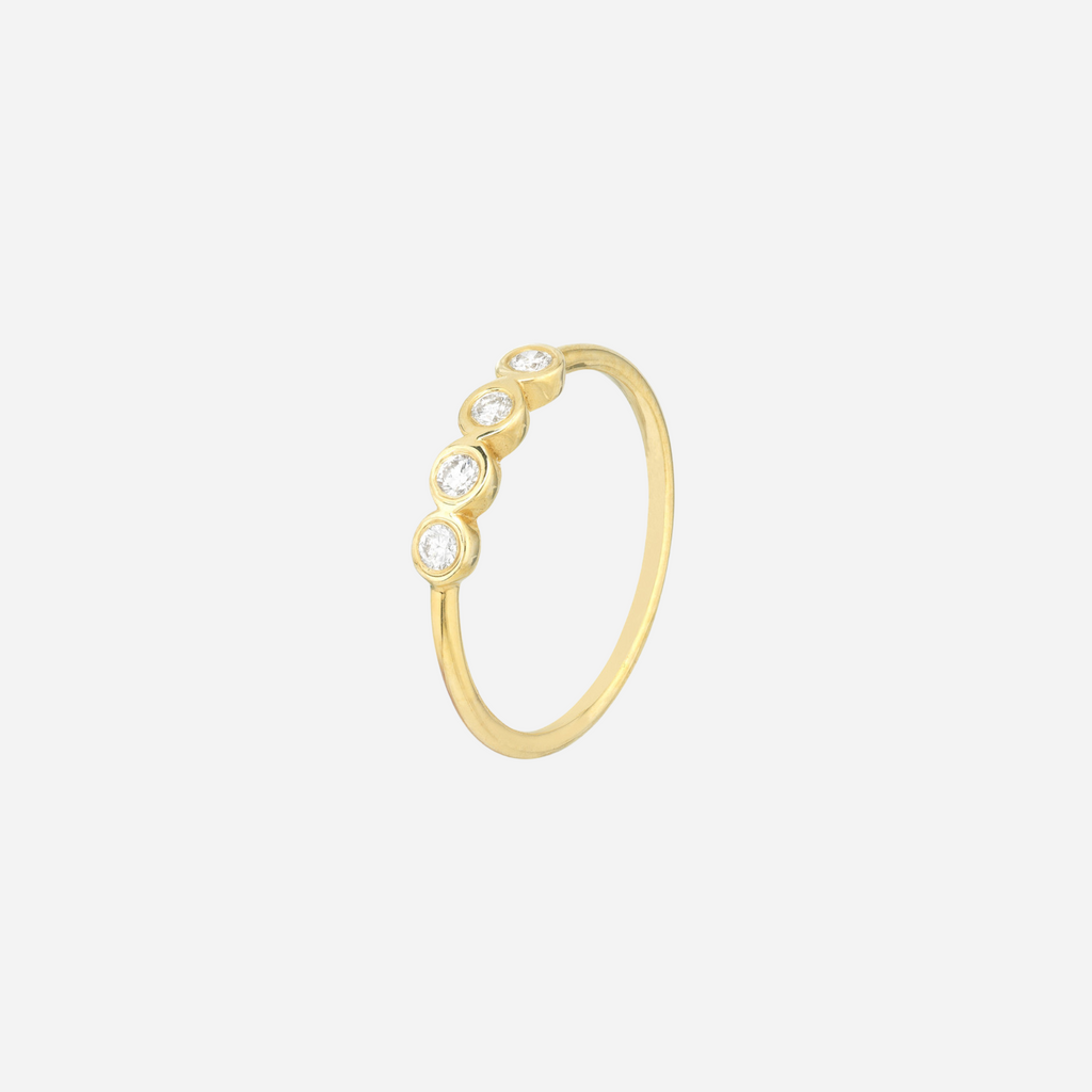 Diamond Bezel Ring - FJC